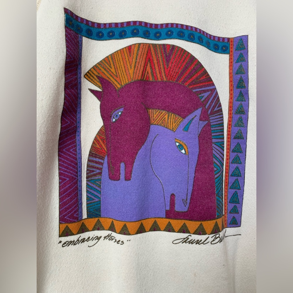 Vintage Laurel Burch sweatshirt